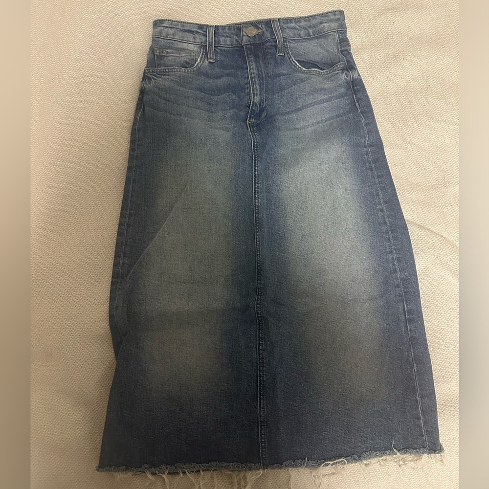 Joe’s Jean knee length denim skirt